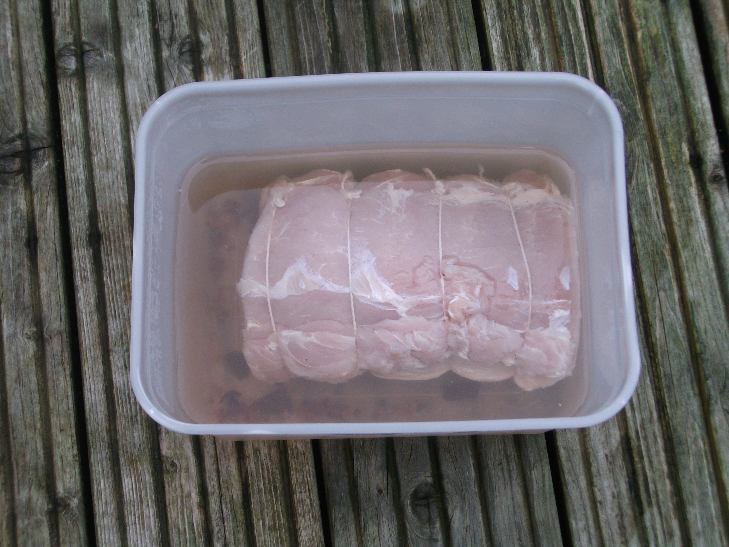 Pork in brine