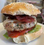 Chicken & Rice Sausage Burger